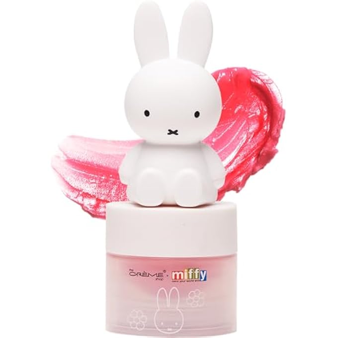rayihni THE MIFFY TINTED LIP BALM WITH ADORABLE MIFFY CAP, WITH HYALURONIC ACID AND MURUMURU TO MOISTURIZE, SOFTEN AND VISIBLY IMPROVE CHAPPED OR DRY LIPS - RARE ROSE - Image 1